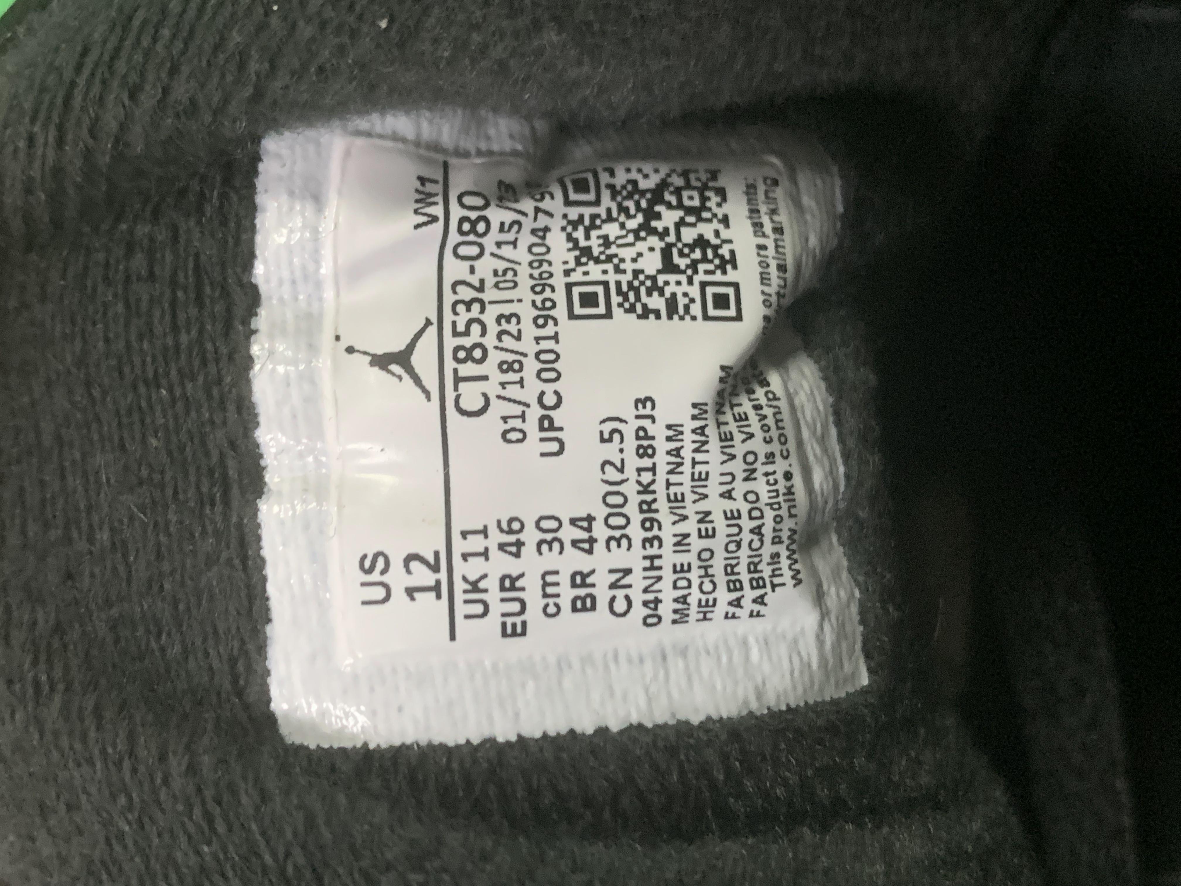 BF batch jordan 3 -7