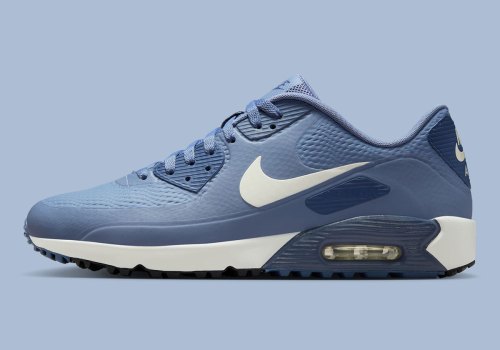 The Nike Air Max 90 Golf Preps For Tee Time In “Ashen Slate/Diffused Blue”(图1) The Nike Air Max 90 Golf Preps For Tee Time In “Ashen Slate/Diffused Blue”(图1)