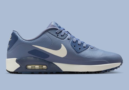 The Nike Air Max 90 Golf Preps For Tee Time In “Ashen Slate/Diffused Blue”(图2) The Nike Air Max 90 Golf Preps For Tee Time In “Ashen Slate/Diffused Blue”(图2)