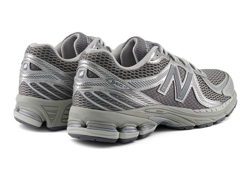 The New Balance 860v2 Sticks To A Silvery Formula(图3)