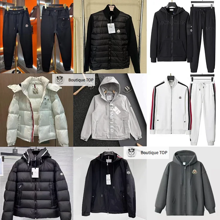 Moncler Black Puffer Jacket an