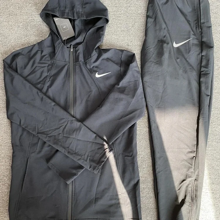 Nike Black Hooded Jacket and P
